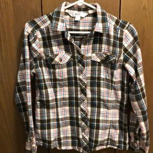 Women’s size S guide series flannel shirt